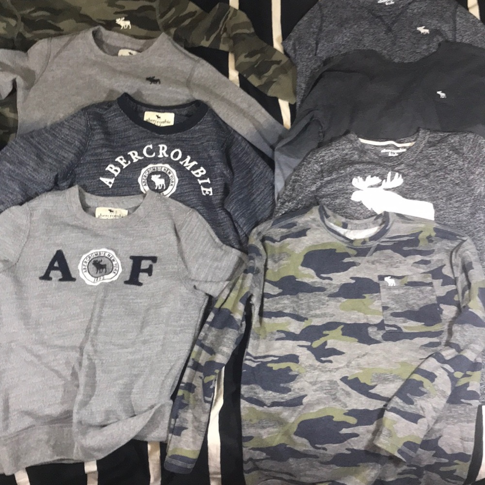 10 Abercrombie boys shirts